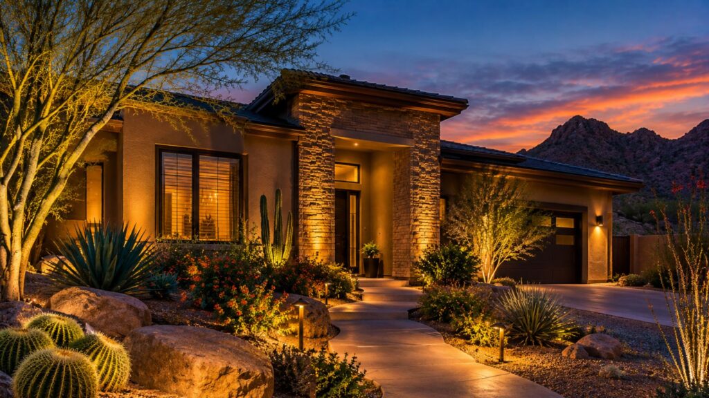 Desert Landscape Lighting - 1